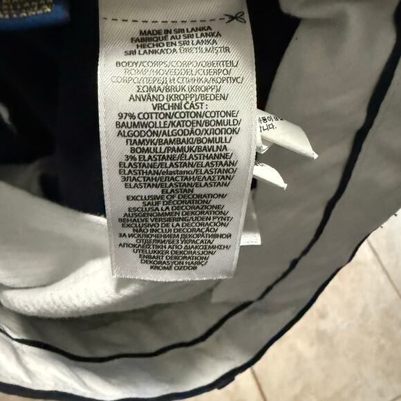 Polo Ralph Lauren Mens Stretch Slim Fit Chino Pants Navy Blue Straight Leg 32x32 - Picture 13 of 14